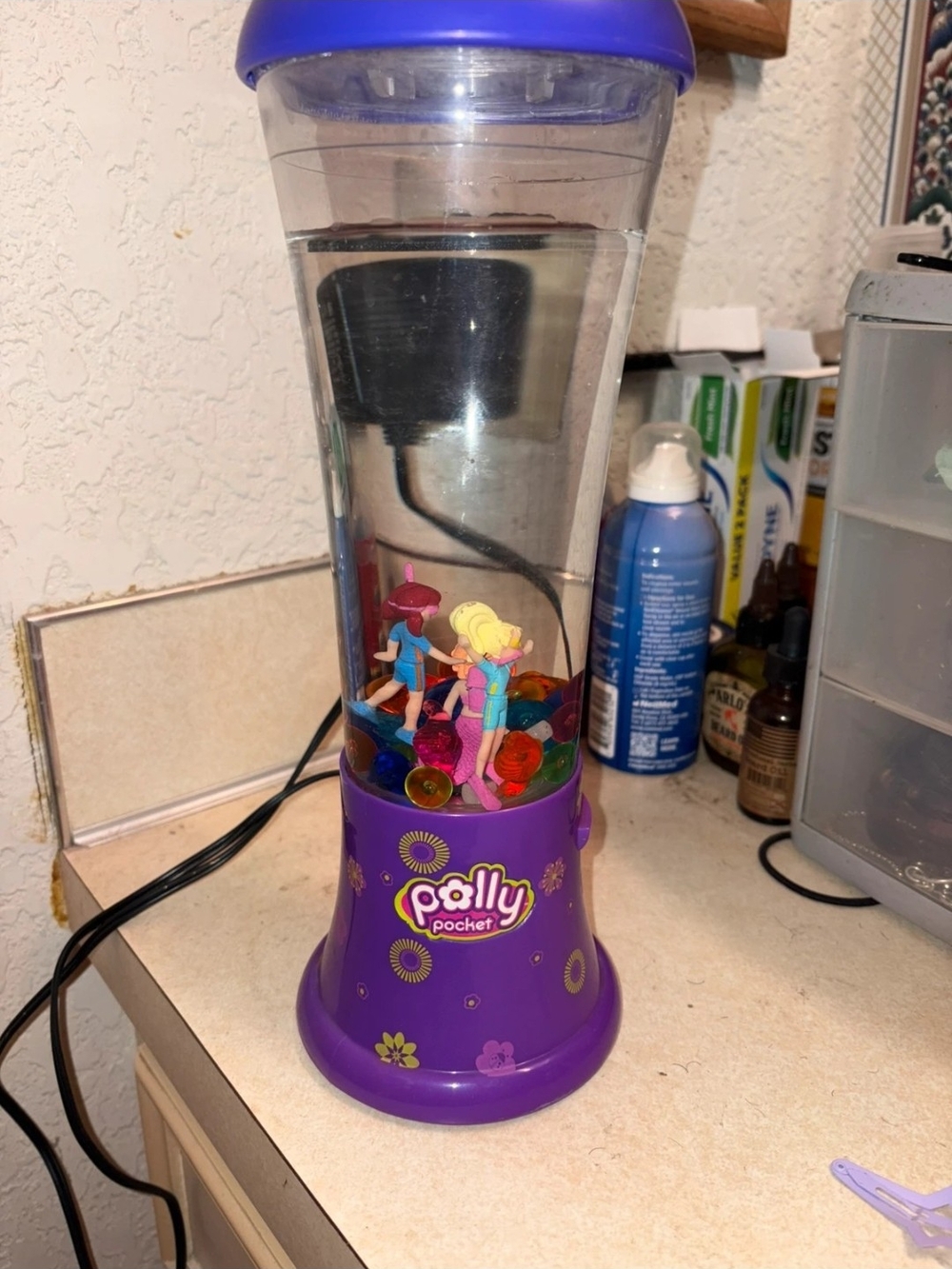 Polly Pocket Bubble Lamp